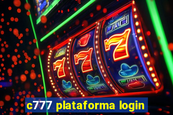 c777 plataforma login